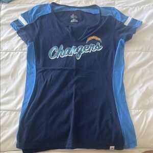 Chargers Navy & Light Blue Kids Tee - Official Team Shirt